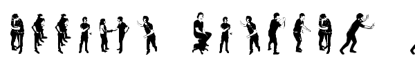 Accion Dingbat Tipografia font preview